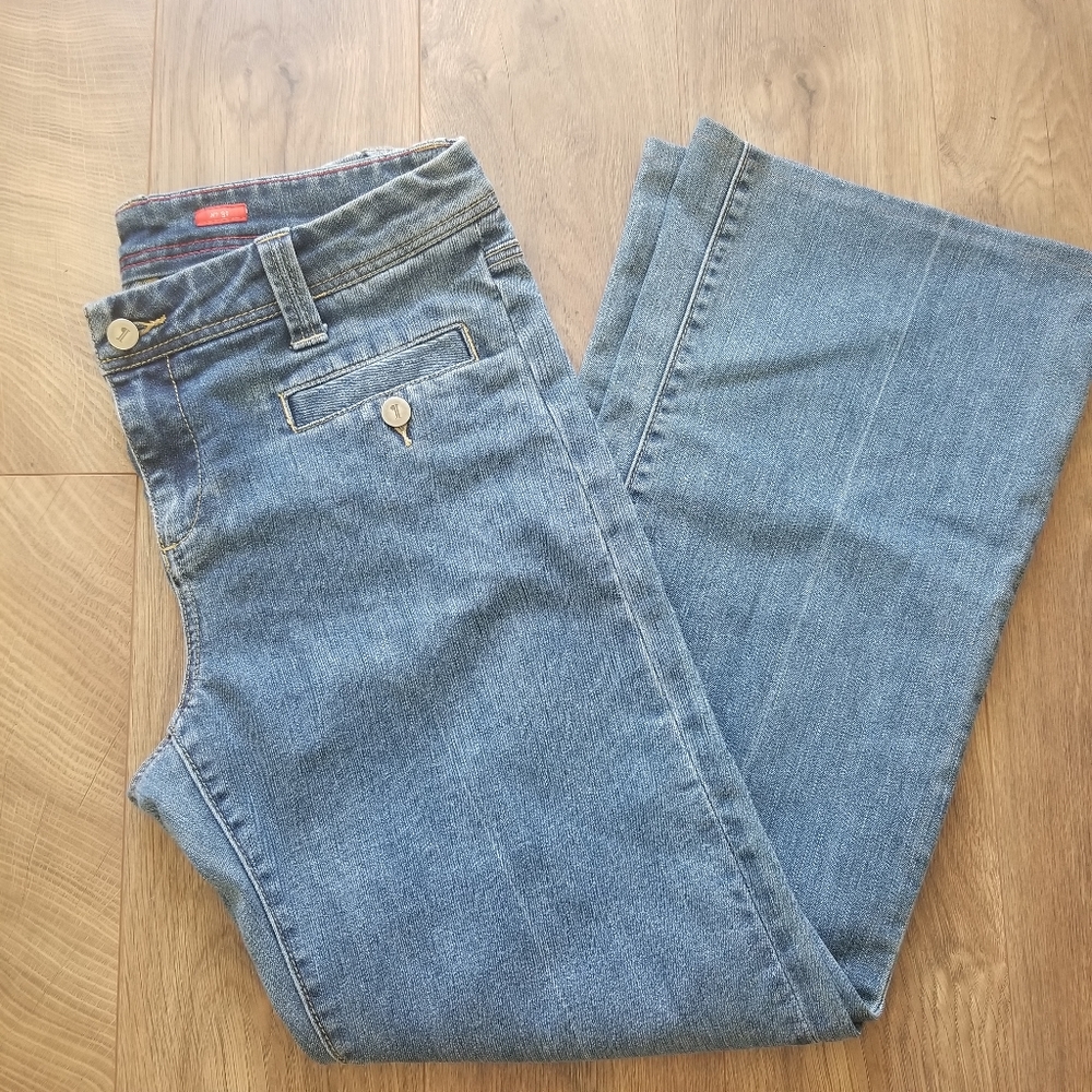 Pilcro and the letterpress flare jeans